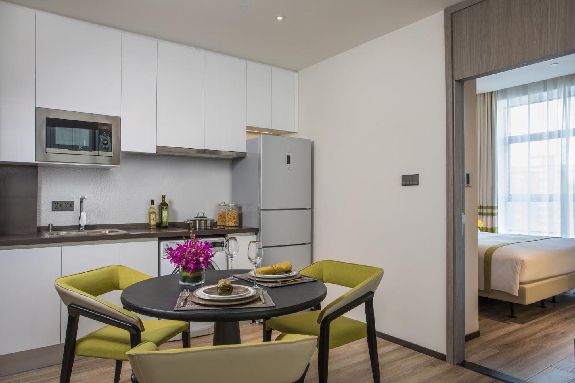 Citadines Gaoxin Xi'An Aparthotel Tây An Ngoại thất bức ảnh
